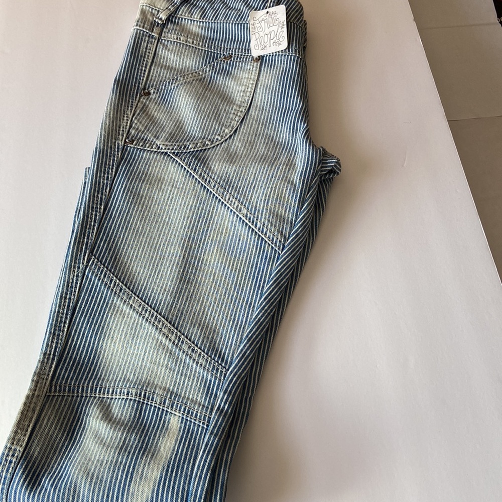 New Free People striped Jeans - Picture 4 of 11